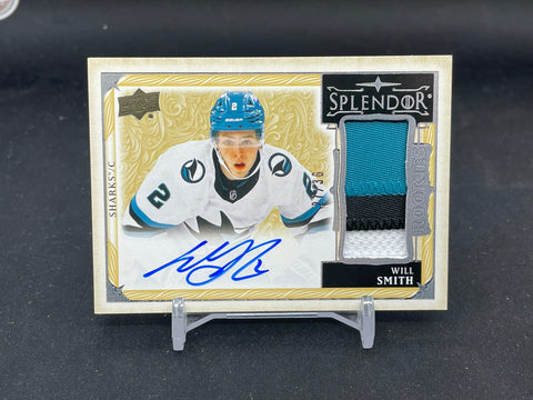 2024 UPPER DECK THE CUP - SPLENDOR ROOKIES - W. SMITH - #SP-WS - #'D/36 - RELIC - AUTOGRAPH