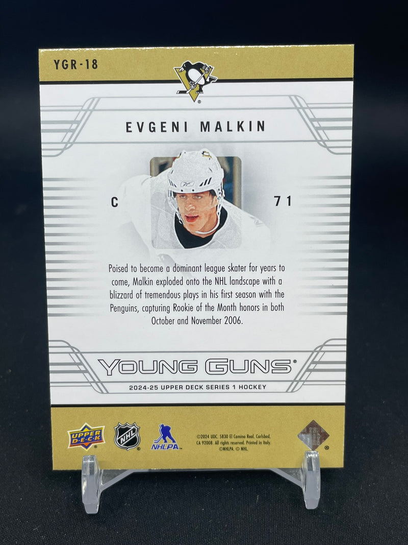 2024 UPPER DECK SERIES ONE - YOUNG GUNS RENEWED - E. MALKIN -