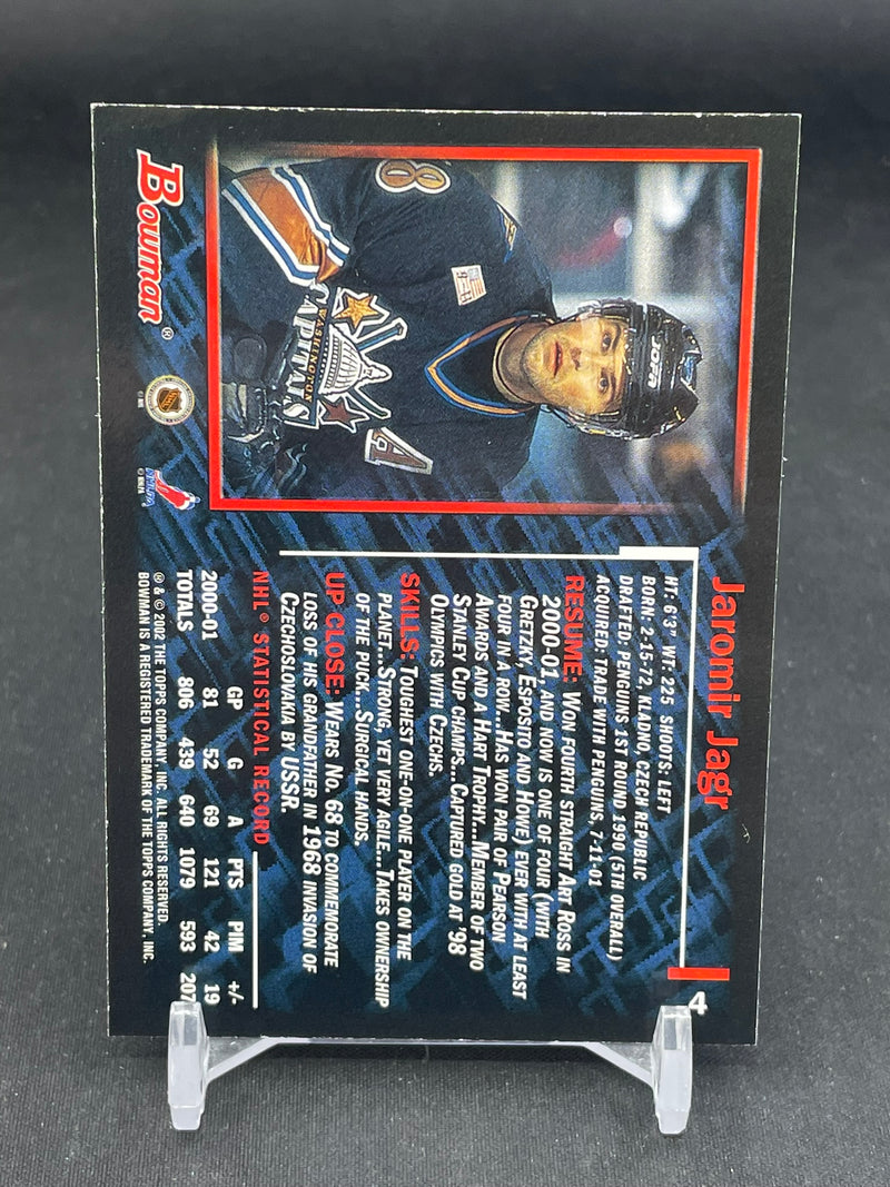 2001 TOPPS BOWMAN - YOUNG STARS - J. JAGR -