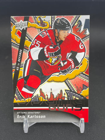 2024 UPPER DECK SERIES ONE - YOUNG GUNS RENEWED - E. KARLSSON - #YGR-30