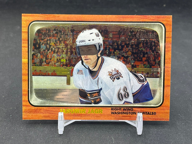 2002 TOPPS HERITAGE - CHROME - J. JAGR - #6 - #'D/667