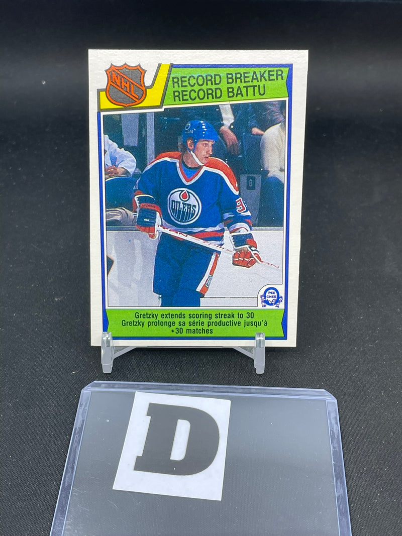 1983 O-PEE-CHEE - RECORD BREAKERS - W. GRETZKY -