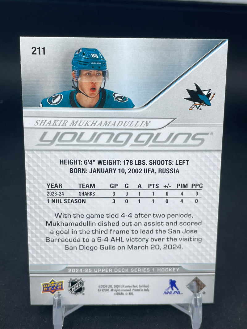 2024 UPPER DECK SERIES ONE - YOUNG GUNS - S. MUKHAMADULLIN -