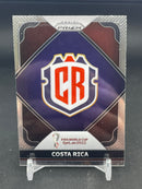 2022 PANINI PRIZM FIFA WORLD CUP QATAR - TEAM BADGES - COSTA RICA -