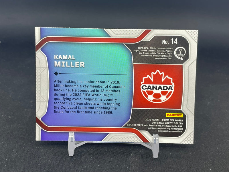 2022 PANINI PRIZM FIFA WORLD CUP QATAR - NEW ERA - K. MILLER -