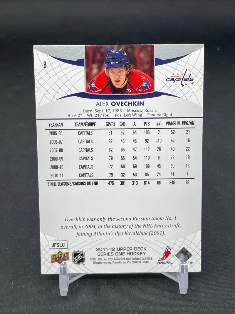 2011 UPPER DECK SERIES ONE - A. OVECHKIN -
