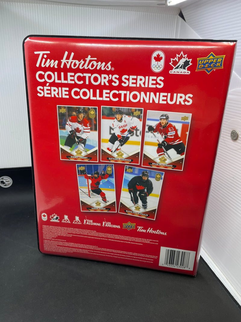 2025-26 UPPER DECK TIM HORTONS TEAM CANADA BINDER
