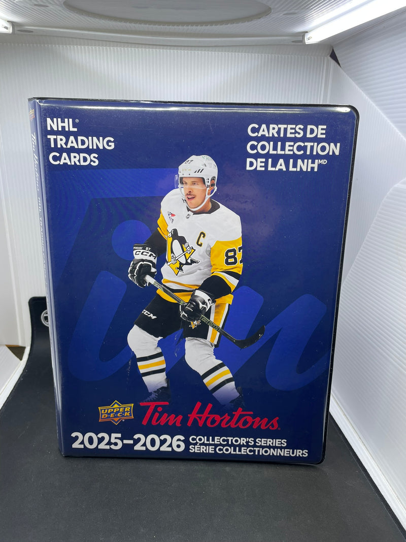2025-26 UPPER DECK TIM HORTONS BINDER
