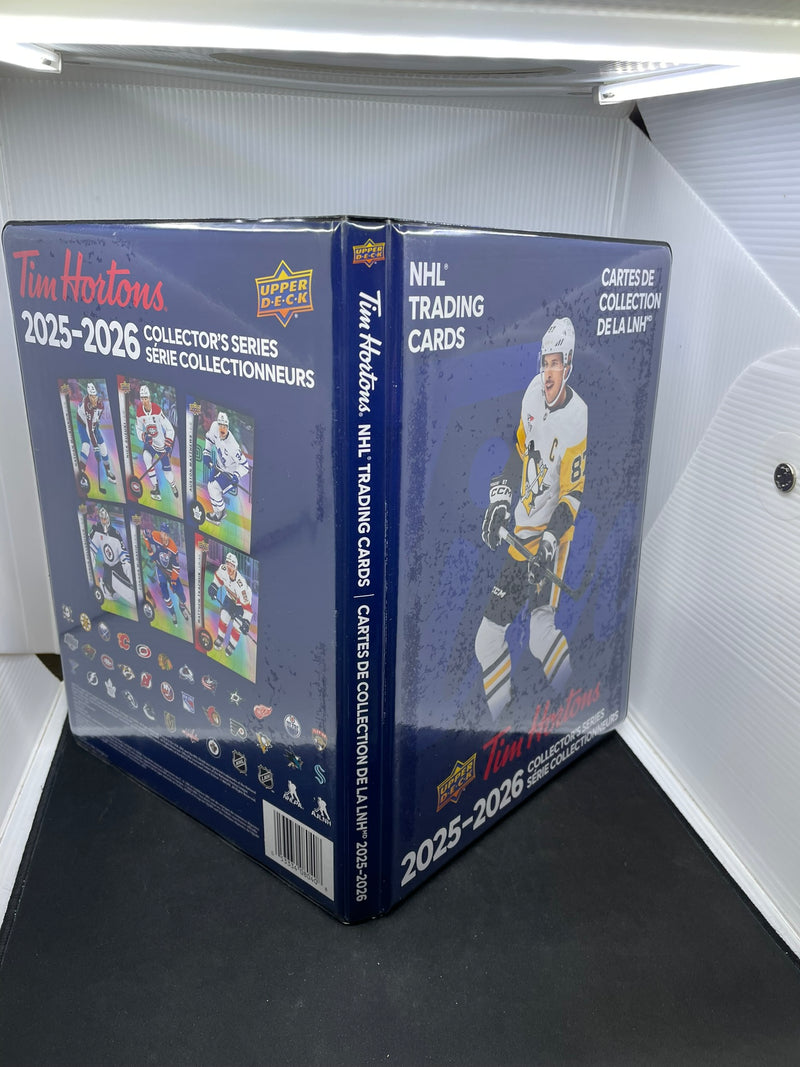 2025-26 UPPER DECK TIM HORTONS BINDER