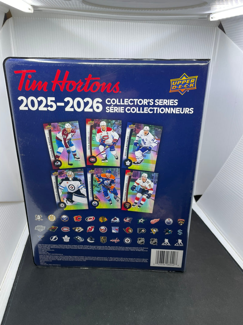 2025-26 UPPER DECK TIM HORTONS BINDER