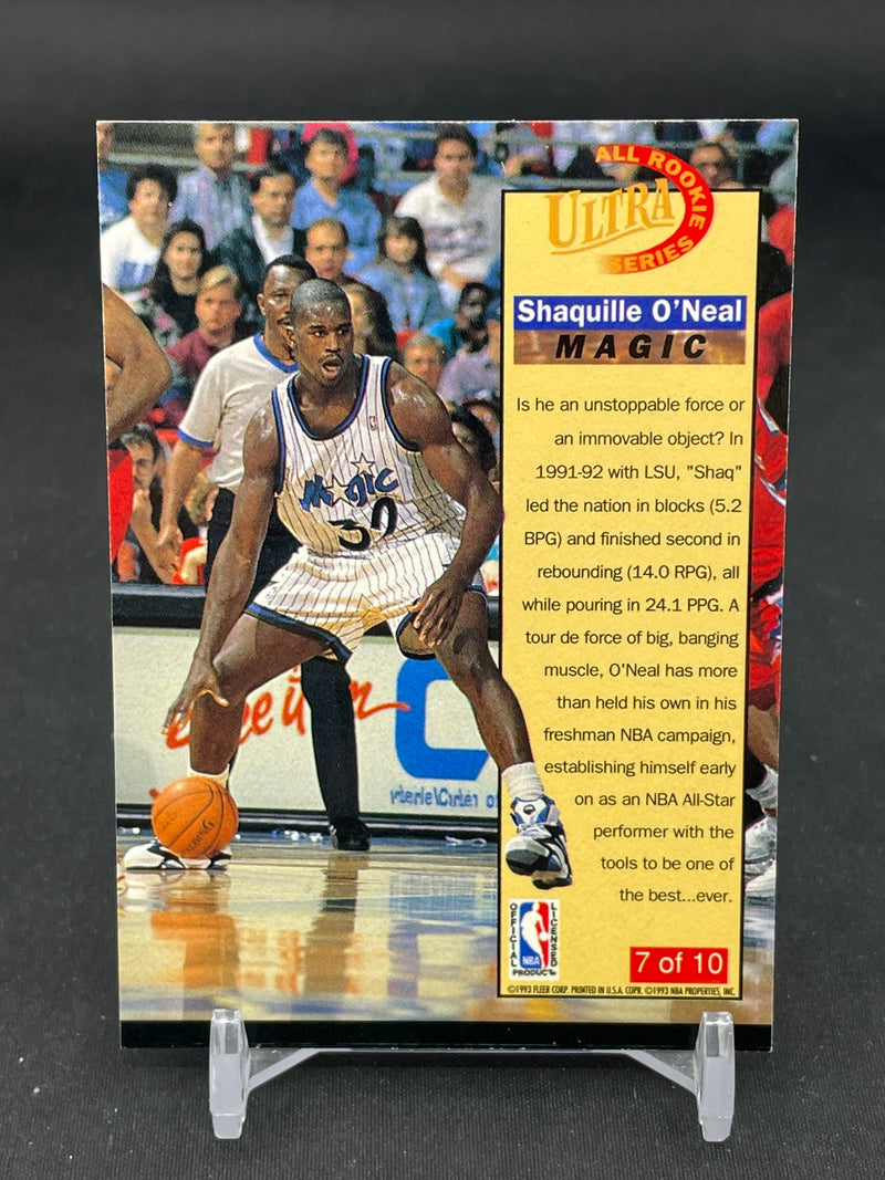1992 FLEER ULTRA - ALL ROOKIE SERIES - S. O'NEAL -