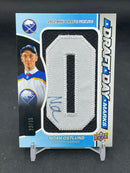 2025 UPPER DECK SP GAME USED - DRAFT DAY MARKS - N. OSTLUND - #DDM-NO - #'D/35 - RELIC - AUTOGRAPH