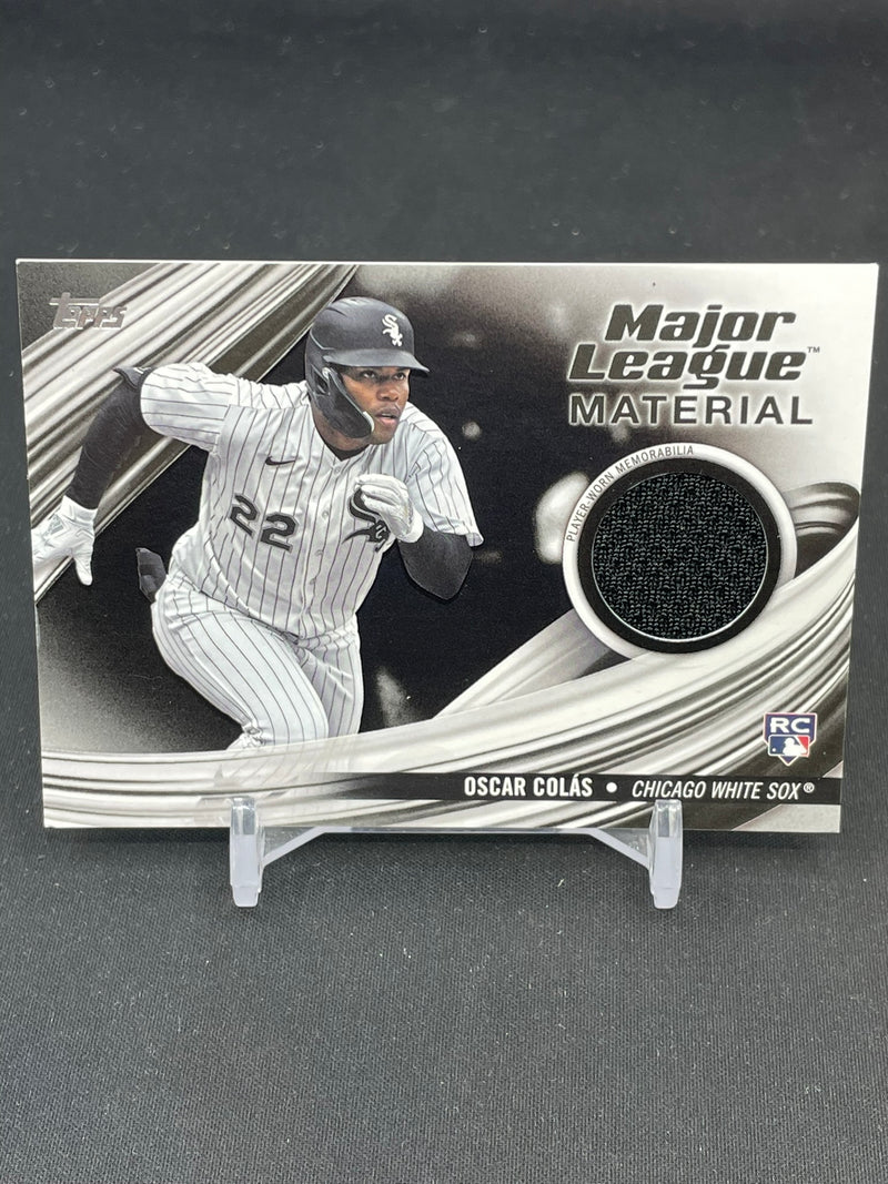 2023 TOPPS UPDATE - MAJOR LEAGUE MATERIAL - BLACK - O. COLAS - #MLM-OC - #'D/199 - RELIC - RC