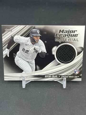 2023 TOPPS UPDATE - MAJOR LEAGUE MATERIAL - BLACK - O. COLAS - #MLM-OC - #'D/199 - RELIC - RC