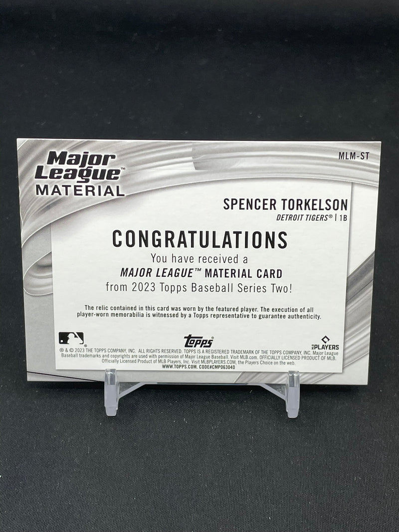 2023 TOPPS SERIES TWO - MAJOR LEAGUE MATERIALS - S. TORKELSON -