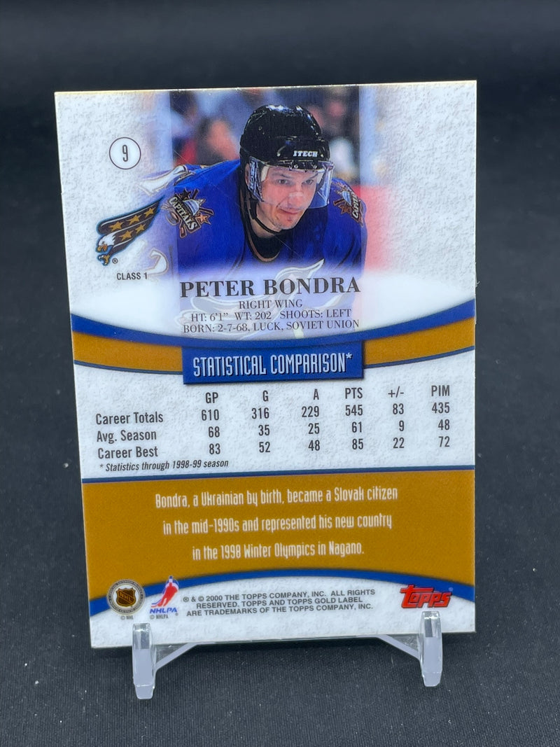 1999 TOPPS GOLD LABEL - P. BONDRA -