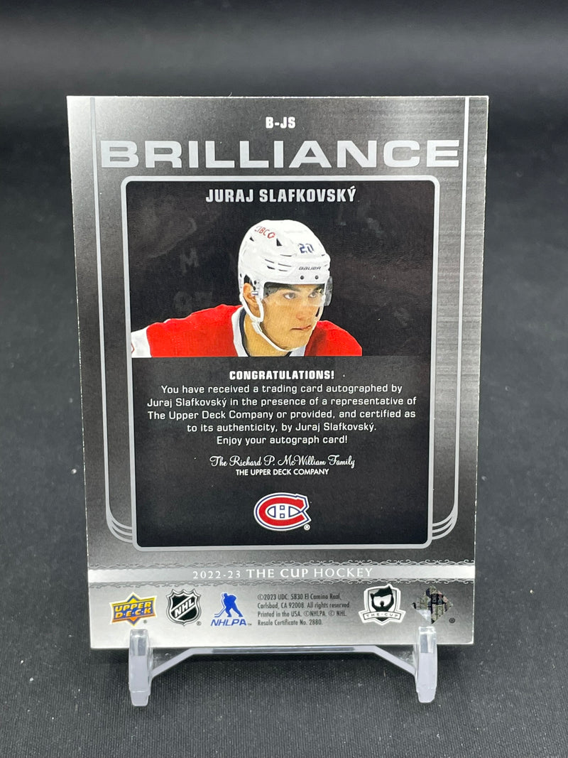 2022 UPPER DECK THE CUP - BRILLIANCE - J. SLAFKOVSKY -