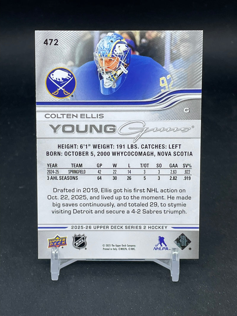 2025 UPPER DECK SERIES TWO - YOUNG GUNS - C. ELLIS -