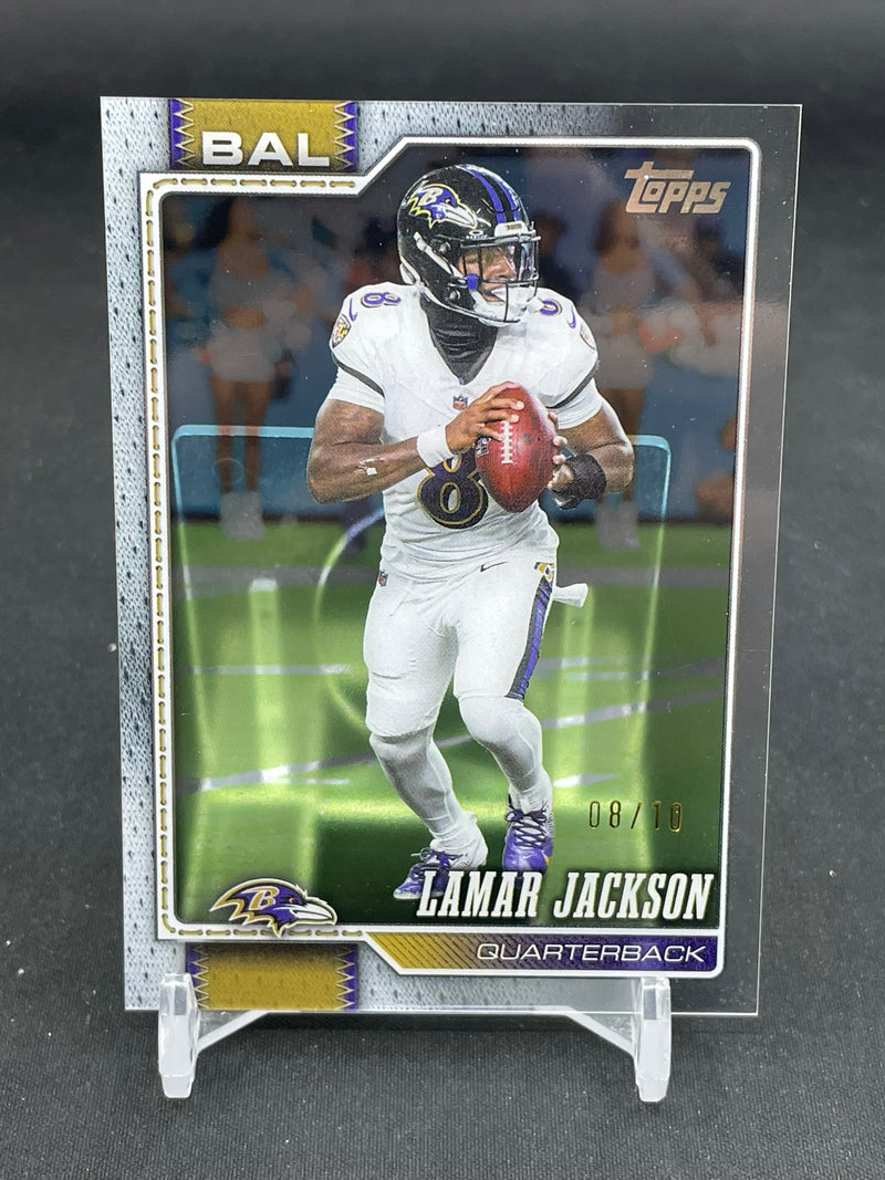 2026 TOPPS - CLEAR VARIATION - L. JACKSON - #13 - #'D/10