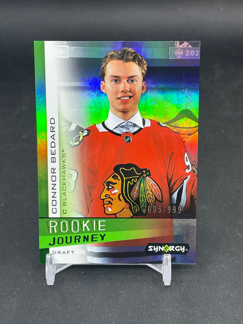2023 UPPER DECK SYNERGY - ROOKIE JOURNEY - C. BEDARD - #RJ-12 - #'D/999 - RC