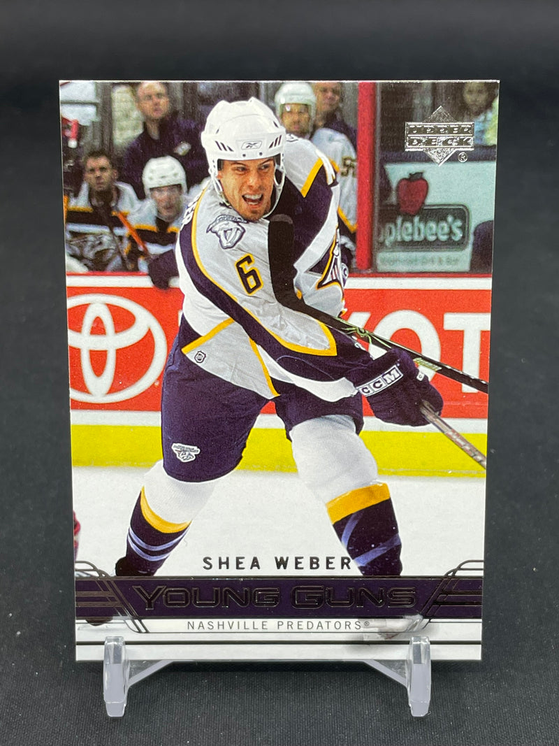 2006 UPPER DECK SERIES ONE - YOUNG GUNS - S. WEBER -