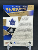 2021 UPPER DECK SP GAME USED - AUTHENTIC FABRICS - A. MATTHEWS - #AF-AM - #'D/25 - RELIC - AUTOGRAPH - RC