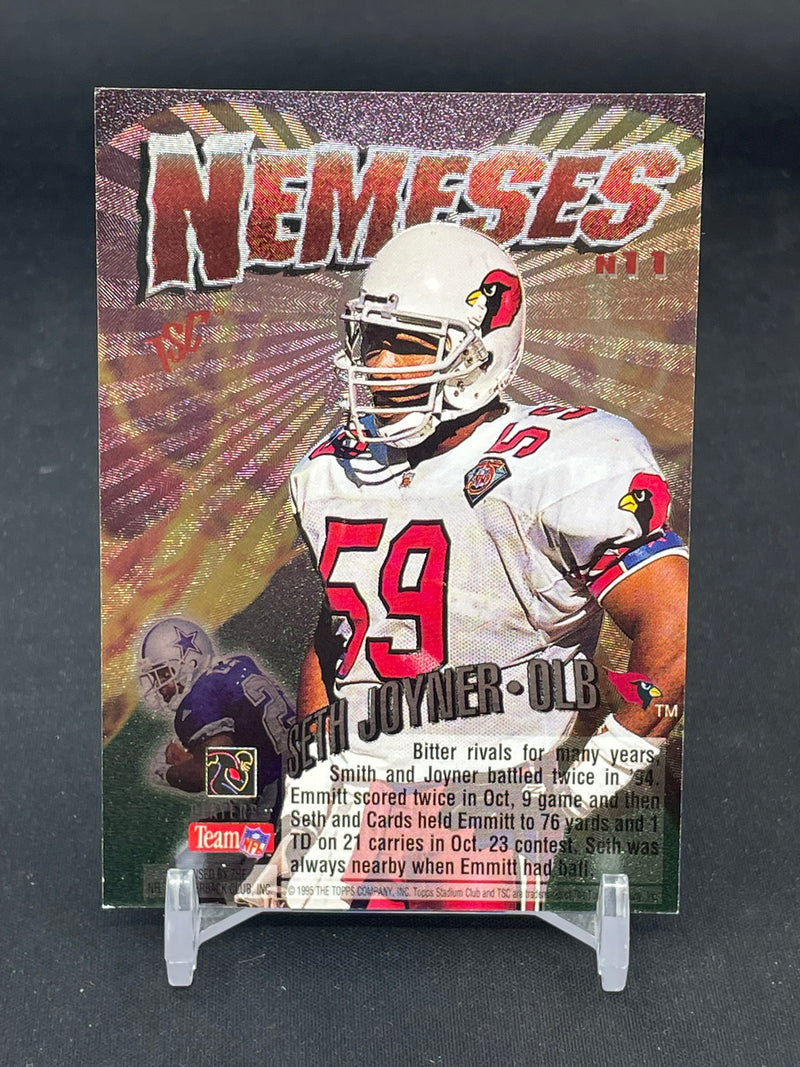 1995 TOPPS STADIUM CLUB - E. SMITH / S. JOYNER -