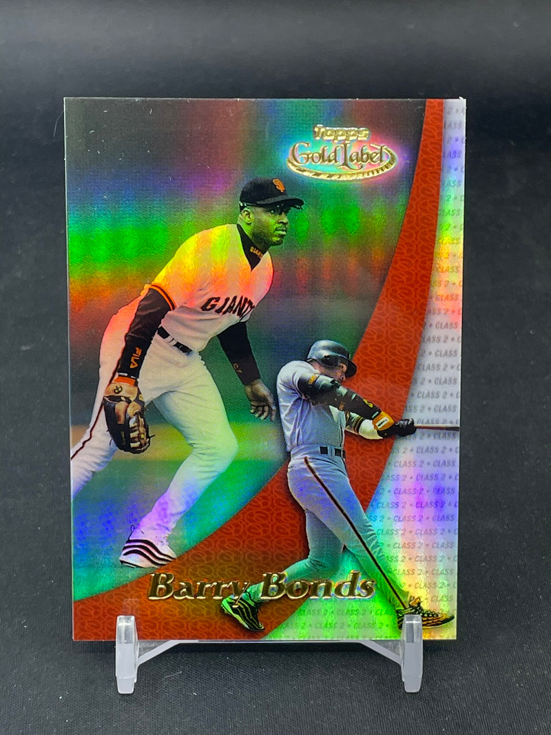 2000 TOPPS GOLD LABEL - CLASS 2 - B. BONDS -