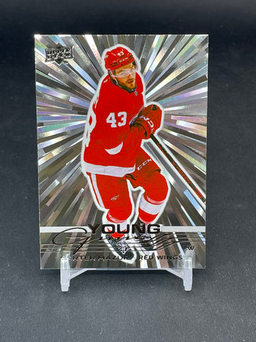 2025 UPPER DECK SERIES ONE - OUTBURST - YOUNG GUNS - C. MAZUR - #204 - RC