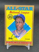 2023 TOPPS SERIES TWO - 1988 TOPPS BASEBALL ALL-STAR AUTOGRAPH - GOLD - D. GOODEN - #88ASA-DG - #'D/25 - AUTOGRAPH