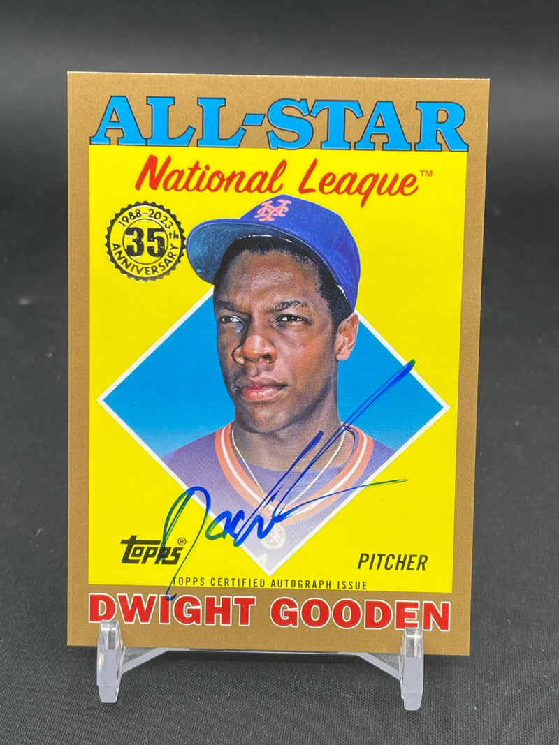 2023 TOPPS SERIES TWO - 1988 TOPPS BASEBALL ALL-STAR AUTOGRAPH - GOLD - D. GOODEN - #88ASA-DG - #'D/25 - AUTOGRAPH