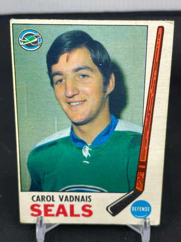 1969 O-PEE-CHEE - C. VADNAIS - #82 - WITH STAMP