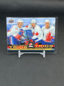 2021 UPPER DECK TIM HORTONS TEAM CANADA - TRIOS ERROR - W. GRETZKY / P. COFFEY / E. LINDROS -