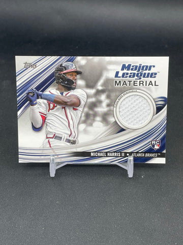 2023 TOPPS SERIES TWO - MAJOR LEAGUE MATERIAL - M. HARRIS II - #MLM-MH - RELIC - RC