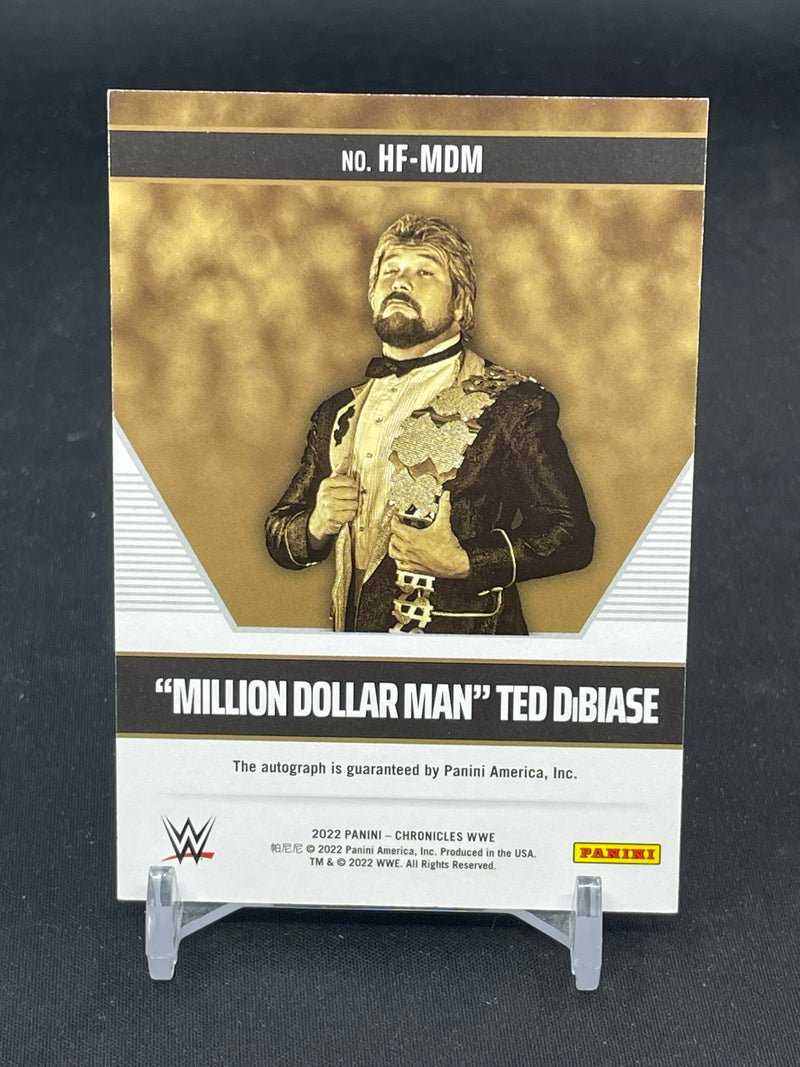 2022 PANINI CHRONICLES - HALL OF FAME - MILLION DOLLAR MAN TED DIBIASE -