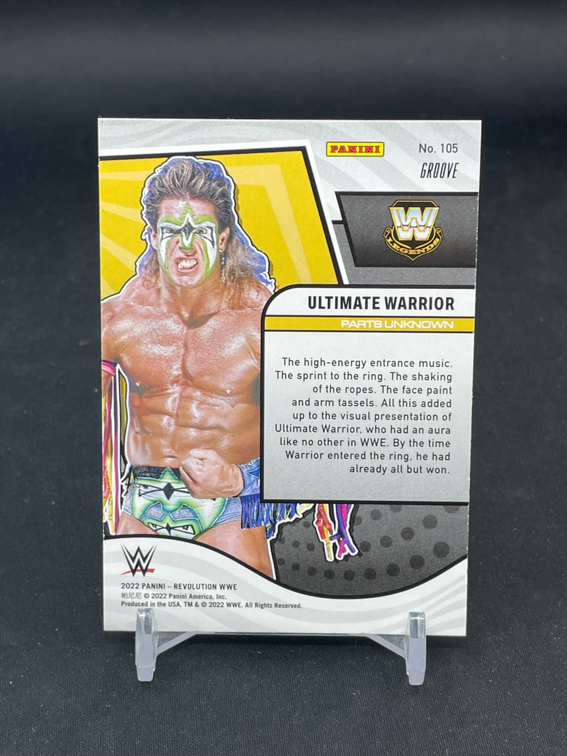 2022 PANINI REVOLUTION - GROOVE - ULTIMATE WARRIOR -