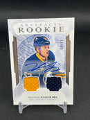 2016 UPPER DECK ARTIFACTS - ROOKIE - H. FASCHING - #168 - #'D/99 - DUAL RELIC - AUTOGRAPH - RC