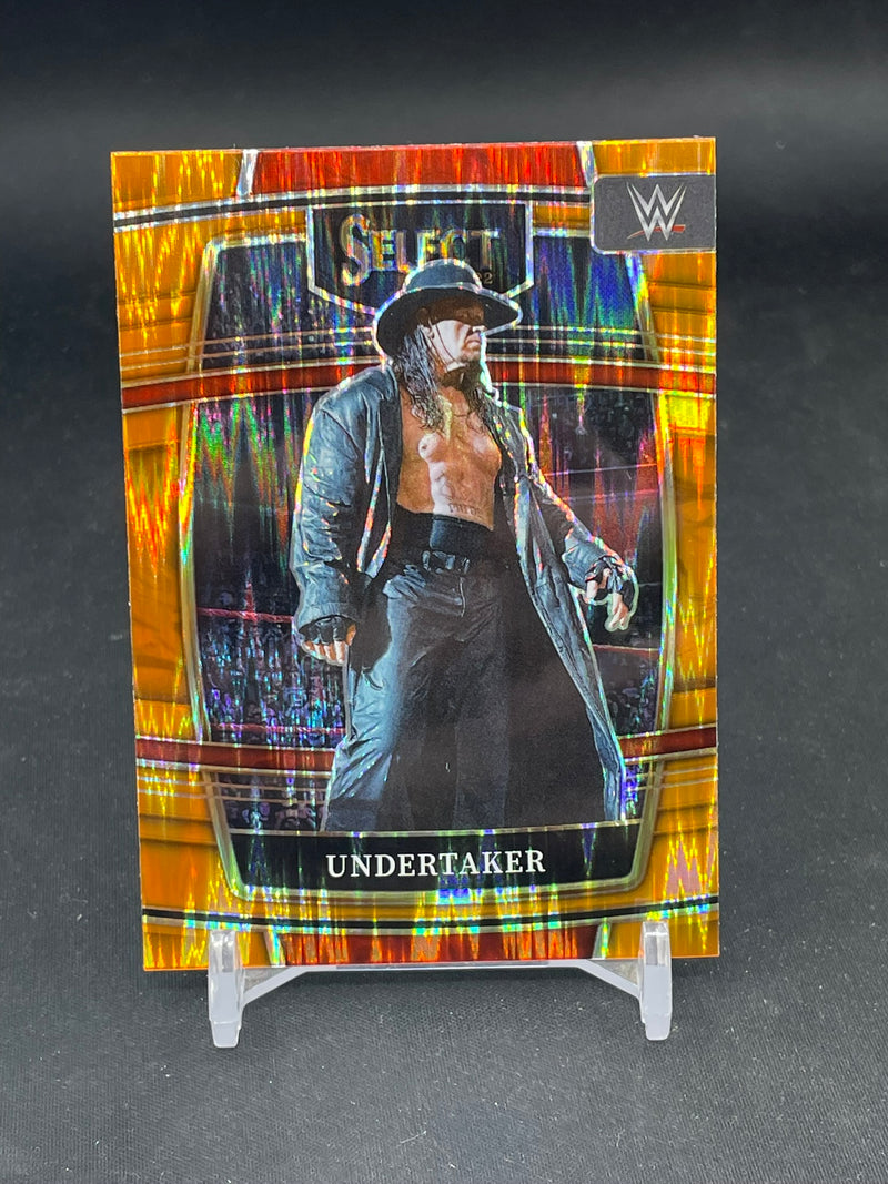 2022 PANINI SELECT - ORANGE FLASH - UNDERTAKER -
