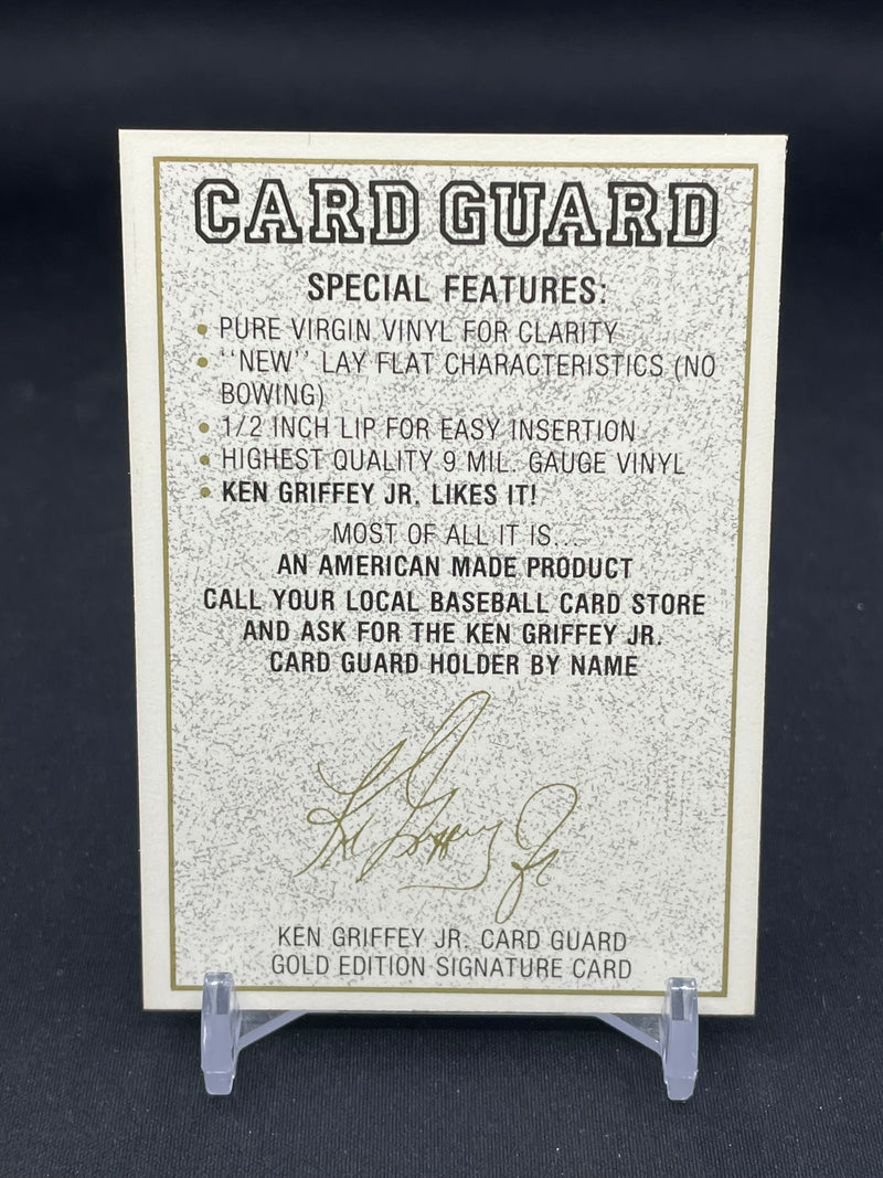 1991 CARD GUARD - GOLD SIGNATURE EDITION - K. GRIFFEY JR.