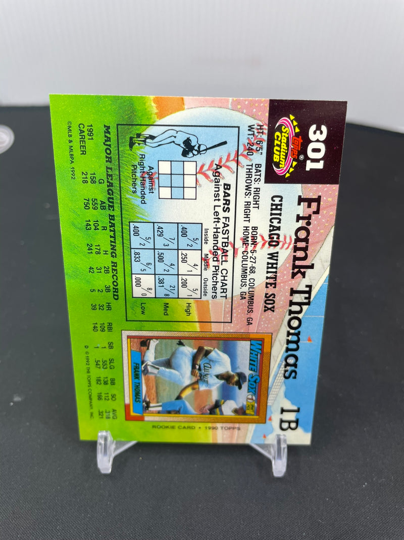 1990 TOPPS STADIUM CLUB - F. THOMAS -