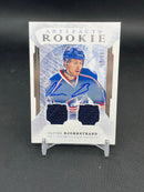 2016 UPPER DECK ARTIFACTS - ROOKIE - O. BJORKSTRAND - #169 - #'D/99 - DUAL RELIC - AUTOGRAPH - RC