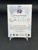 2016 UPPER DECK ARTIFACTS - ROOKIE - O. BJORKSTRAND - #169 - #'D/99 - DUAL RELIC - AUTOGRAPH - RC