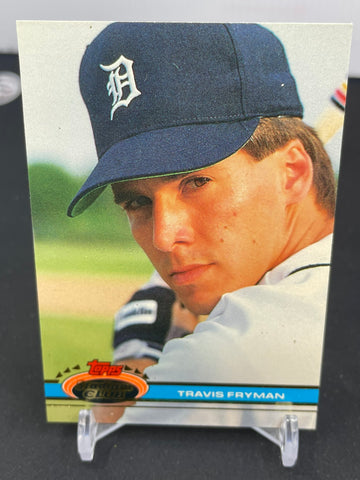 1990 TOPPS STADIUM CLUB - T. FRYMAN - #355 - RC