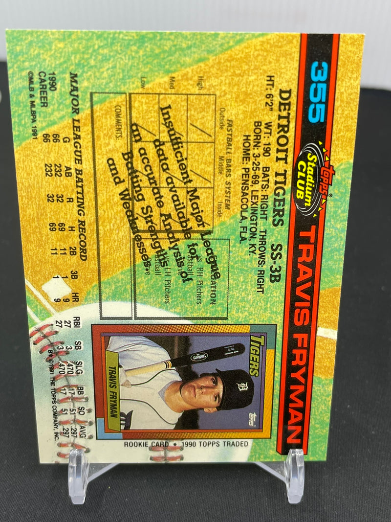 1990 TOPPS STADIUM CLUB - T. FRYMAN -