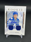2016 UPPER DECK ARTIFACTS - ROOKIE - B. LEIPSIC - #170 - #'D/99 - DUAL RELIC - AUTOGRAPH - RC