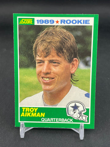 1989 SCORE - T. AIKMAN - #270 - RC