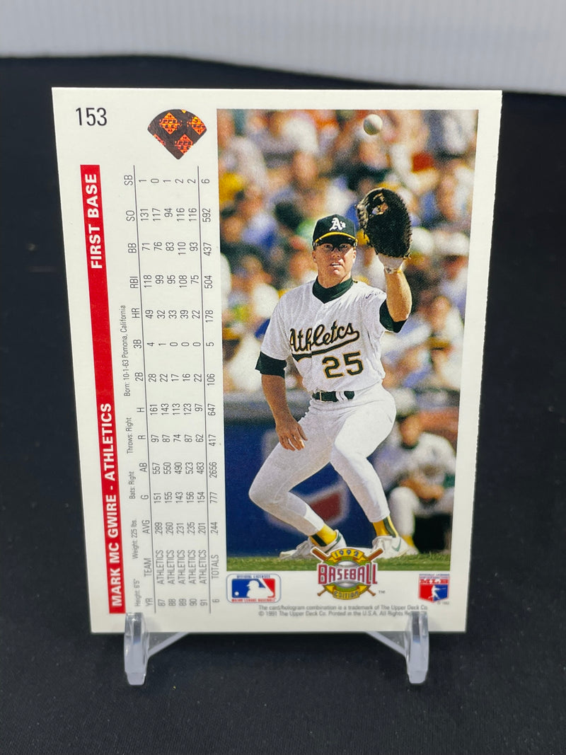 1991 UPPER DECK - M. MCGWIRE -