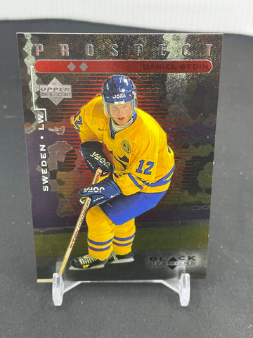 1999 UPPER DECK BLACK DIAMOND - PROSPECTS - D .SEDIN - #109 - #'D/2000