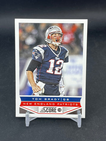 2013 PANINI SCORE - T. BRADY - #123