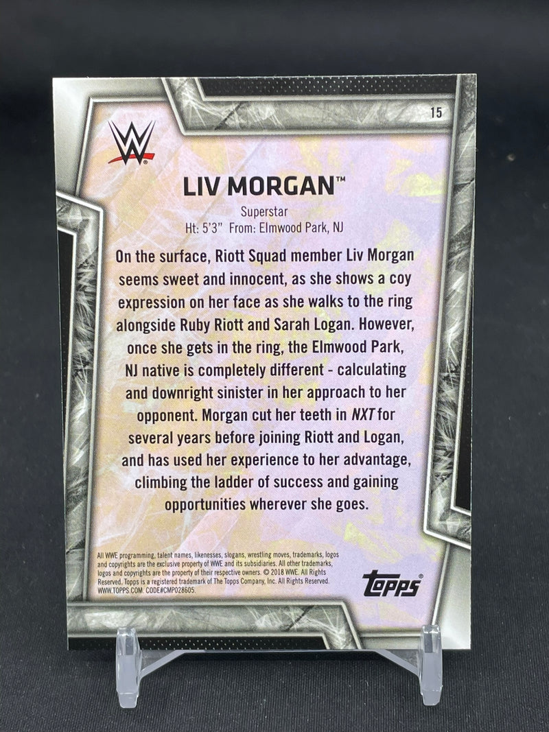 2018 TOPPS WWE WOMEN'S DIVISION - L. MORGAN -